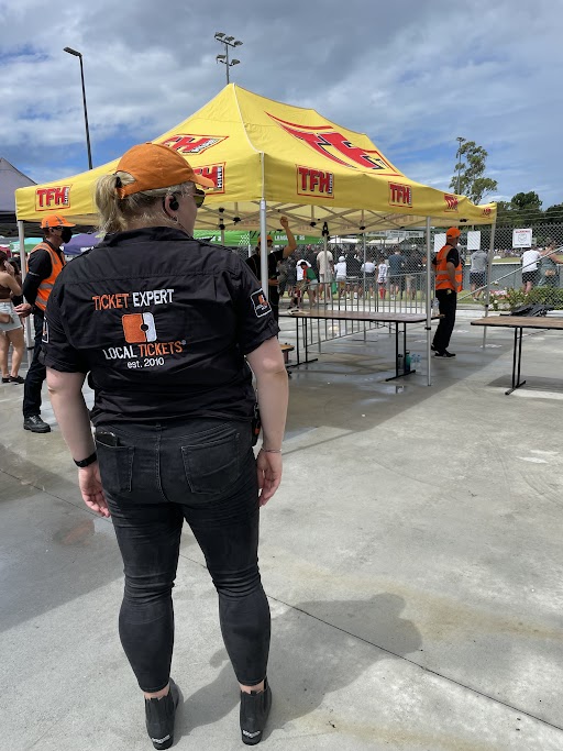 Gate Ticketing Flow Management at NRL Trial Match