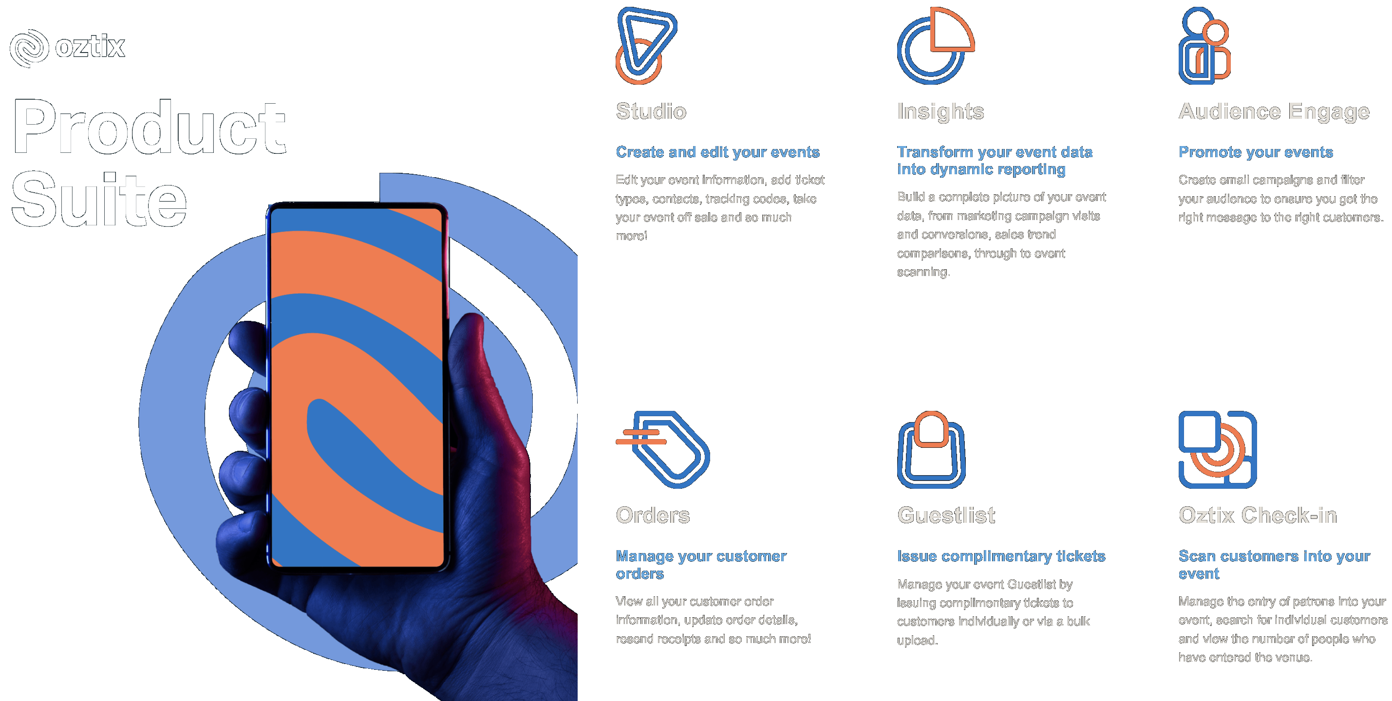 Oztix Applications